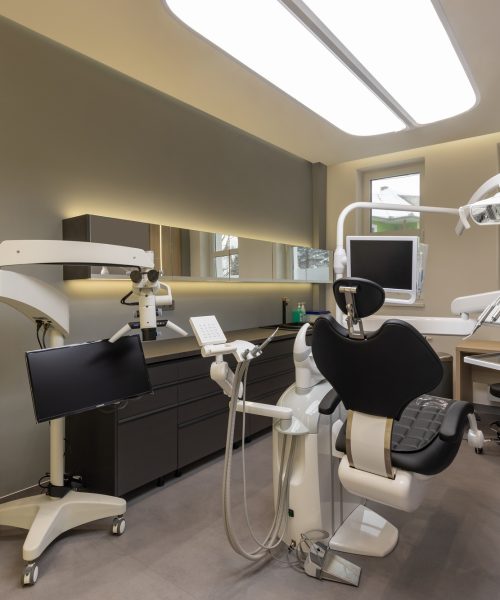 Modern dental clinic office